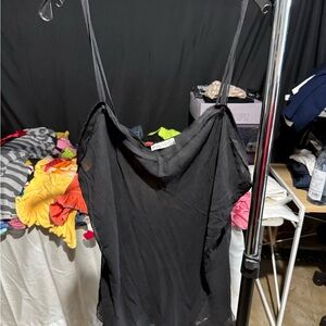 Chic Black Camisole Top